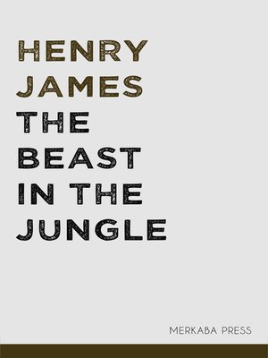 cover image of The Beast in the Jungle